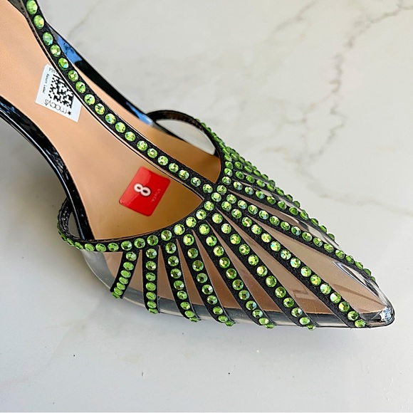 INC INTERNATIONAL CONCEPTS Sovena T-Strap Rhinestone Pumps Size 8 - Picture 6 of 16